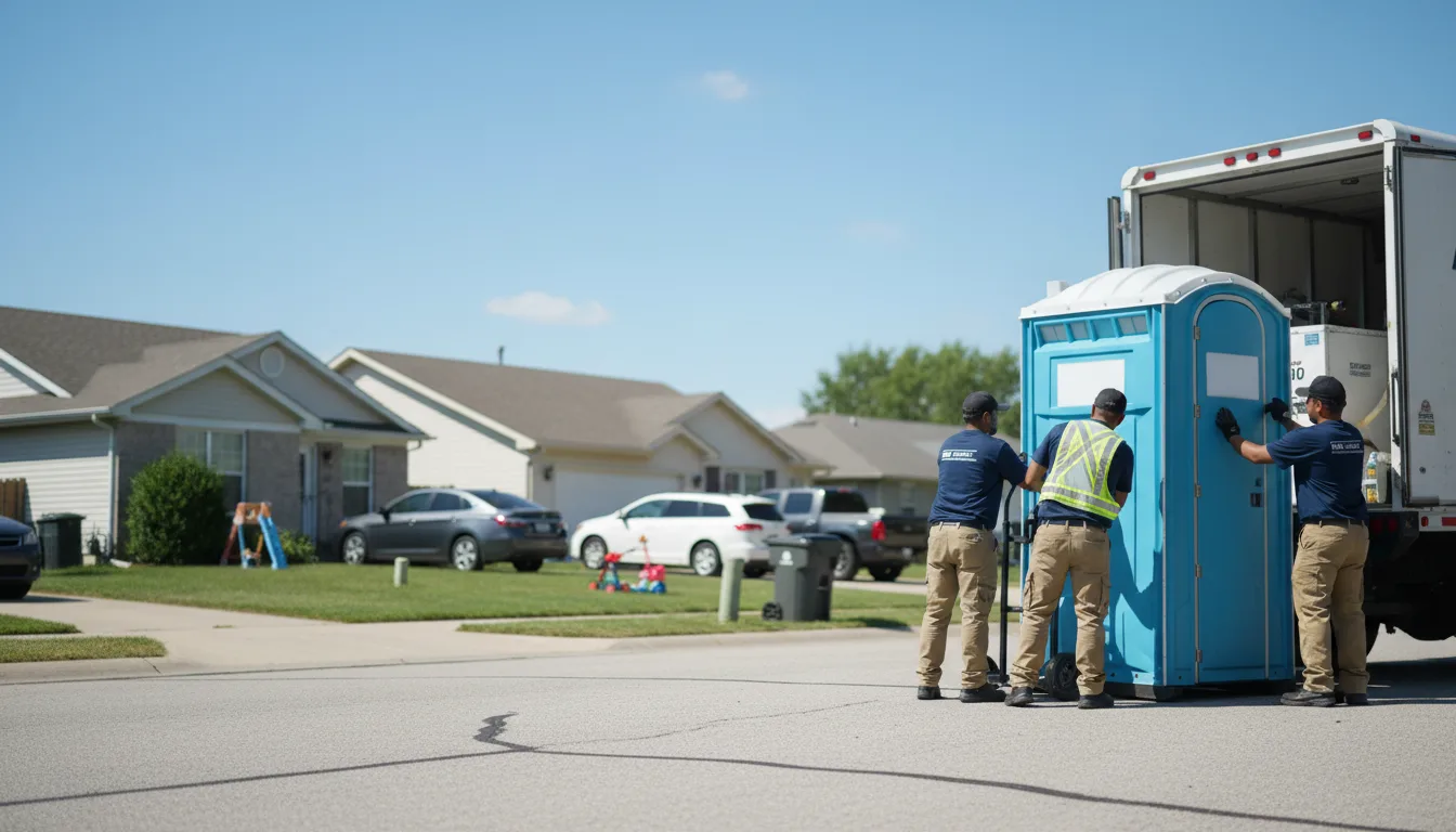 Standard Porta Potty Rentals in La Prairie, IL near me